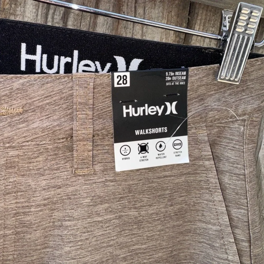 Hurley Short DE Marche Walkshorts 9.75 Inseam Size 28